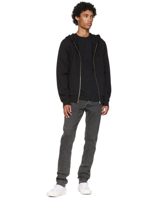 A.P.C. Gray Mid-Rise Slim-Fit Jeans for men