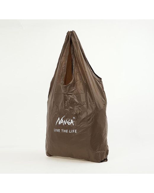 NANGA Brown Foldable Handbag for men
