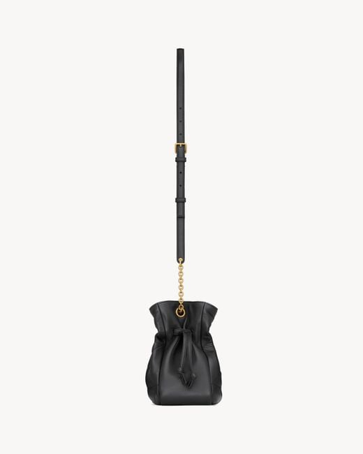 Saint Laurent White Jamie Shoulder Pouch