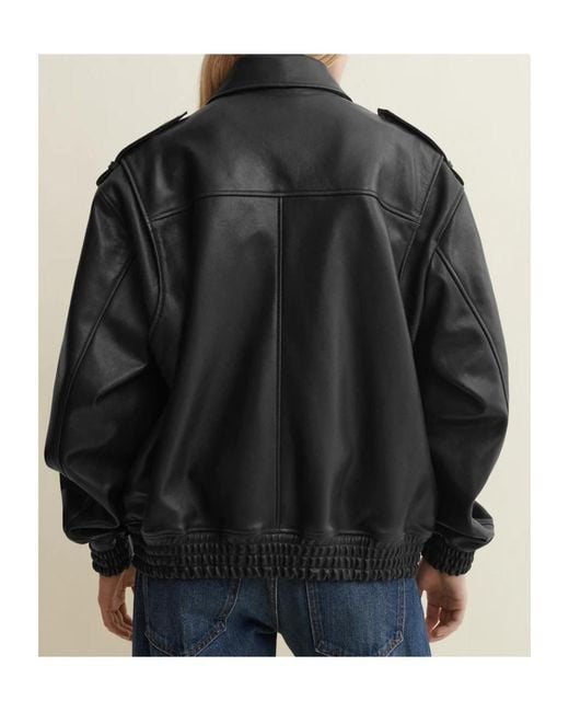 Arma Black Astra Leather Jacket