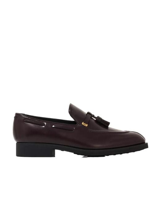 Tod's Brown Logo Love Shoes for men