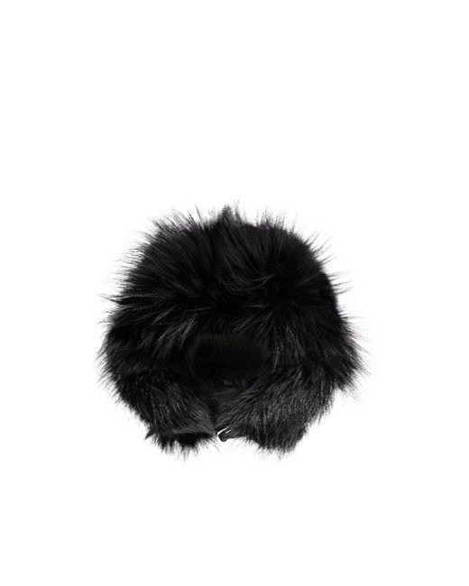 Yves Salomon Black Fur Hat