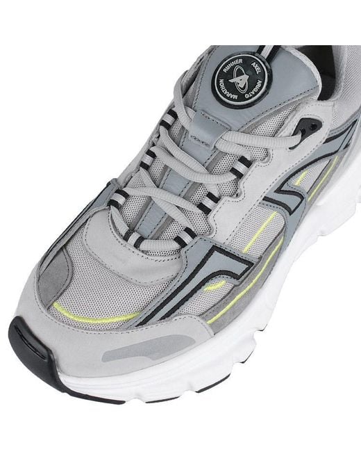 Axel Arigato White Laced Sneakers for men