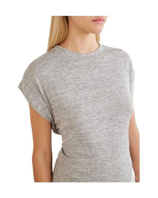 Proenza Schouler Gray Reeva Jersey T-Shirt