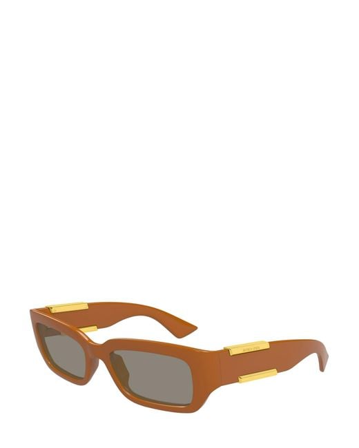 Bottega Veneta Multicolor Eyewear Dash Rectangular Sunglasses for men