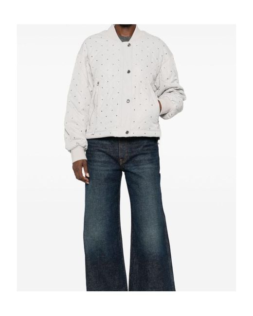 Pinko White Long Sleeve Jacket