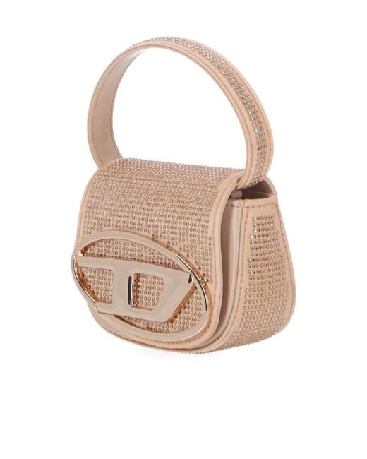 DIESEL Natural Mini 1Dr Crystal-Embellished Crossbody Bag