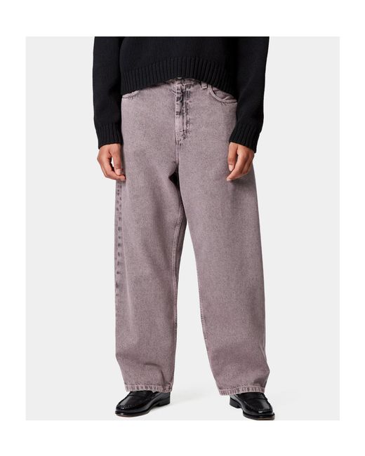 Carhartt Purple Washed-Cotton Jeans