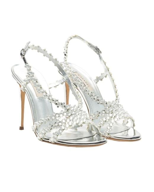 Casadei White Sandale Julia C-Love