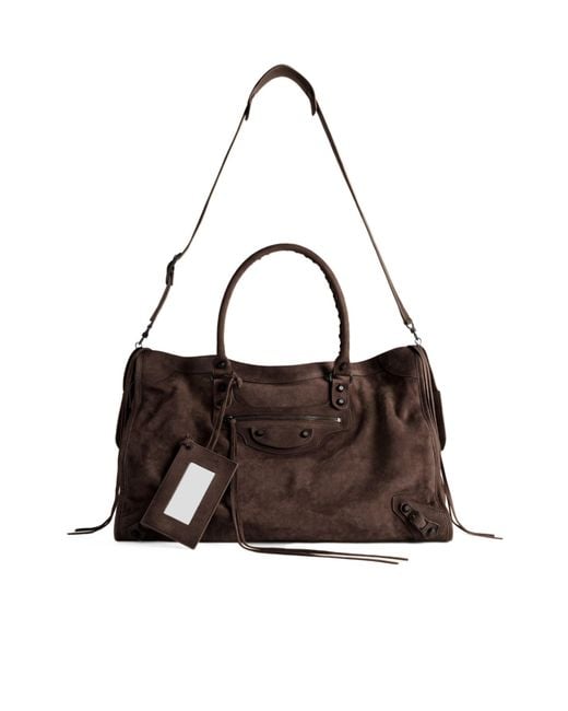 Balenciaga Brown Le City Bag Large for men