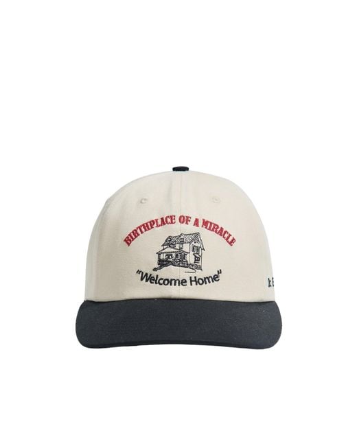 Paly Hollywood White Logo Baseball Cap for men