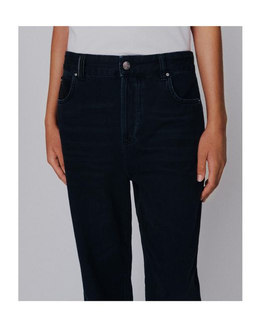Marella Black Denim Tomboy Jeans