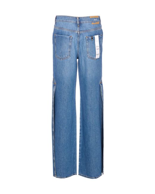 Liu Jo Blue Straight Leg Jeans