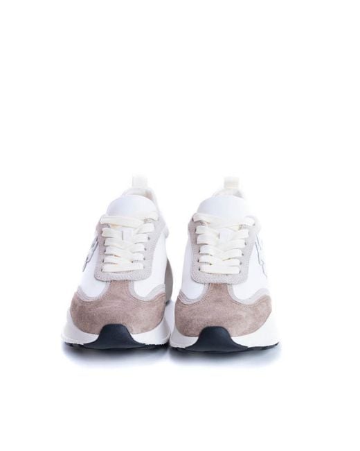 Tory Burch White Good Luck Low-Top Sneakers