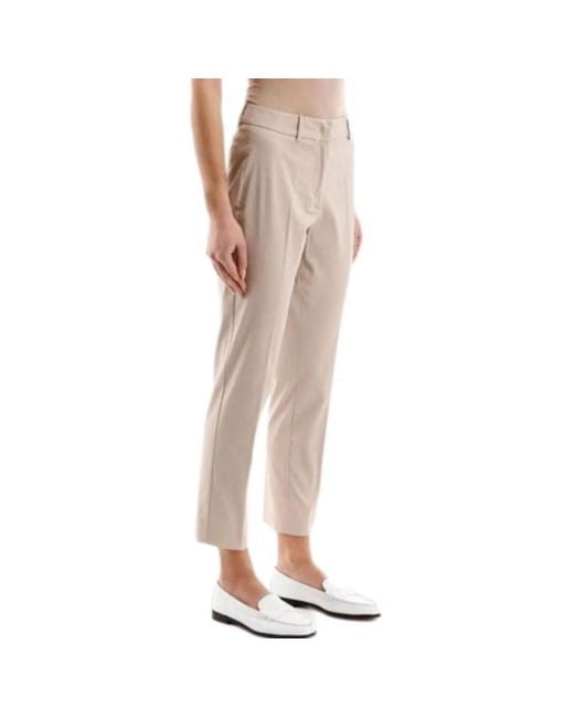 Weekend by Maxmara Natural Belt Loop Casual Pants
