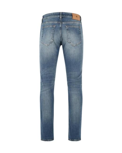 Pt Pantaloni Blue Pt Torino Swing Slim-Fit Jeans for men