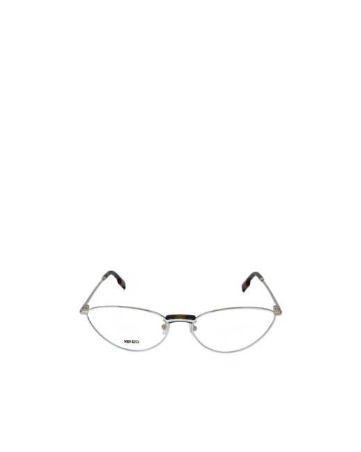 KENZO White Logo Flat Mirror
