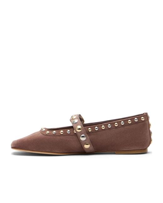 Stuart Weitzman Brown Perry Mary Jane