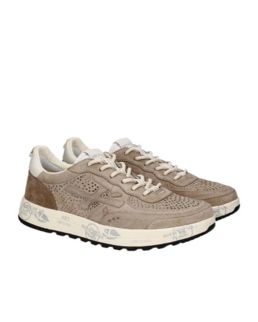 Premiata Gray Sneakers Nous for men