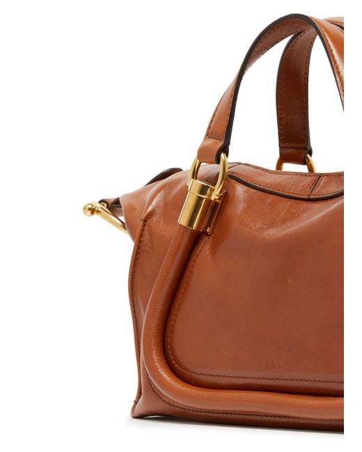 Chloé Brown Paraty 24 Tote
