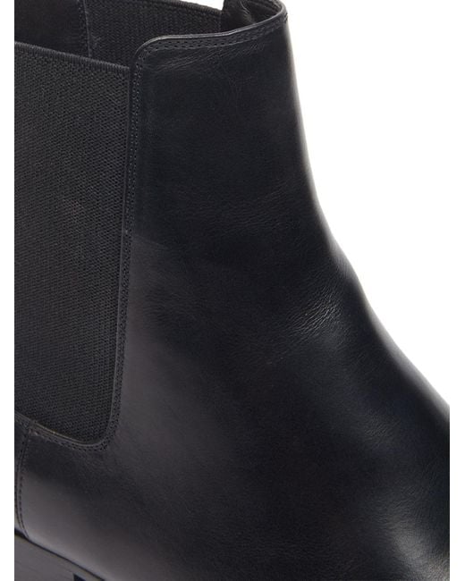Saint Laurent Black Wyatt Chelsea Boots for men