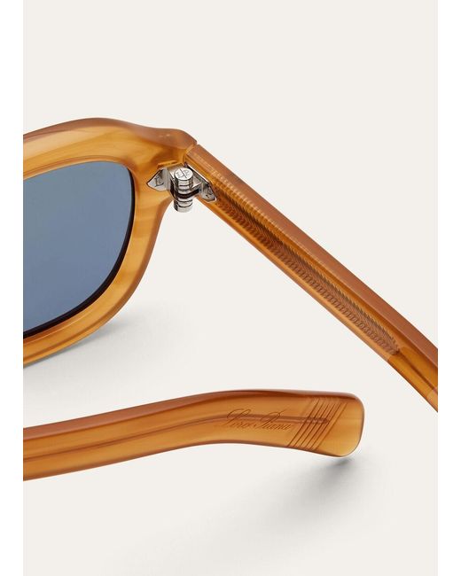 Loro Piana Blue André Sunglasses for men
