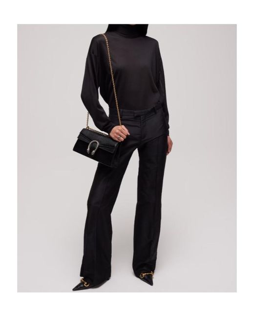 Gucci Black Extra Fine Knit Top