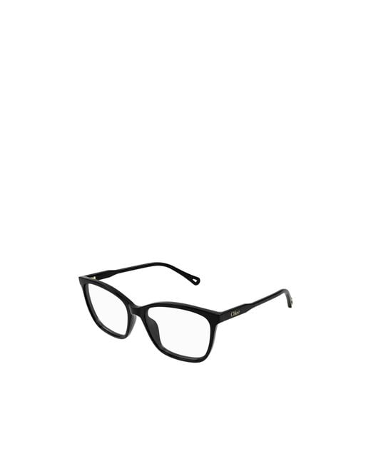 Chloé White Chloé Eyewear Square Frame Glasses