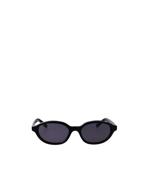Maison Margiela White Full Frame Sunglasses for men