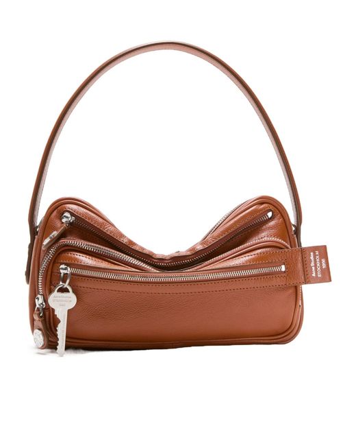 Acne Brown Camero Party Shoulder Bag
