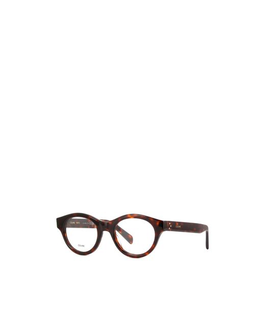 Céline White Logo Flat Mirror for men