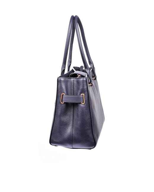 COACH Blue Logo Handbag