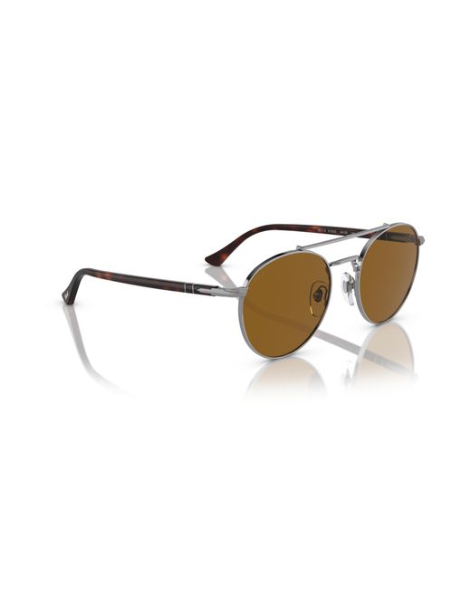 Persol Multicolor Round Frame Sunglasses for men