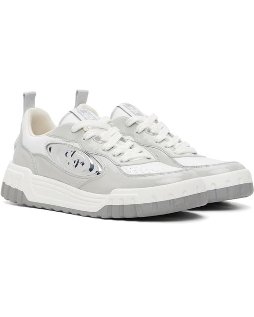Casablanca White Court Sneakers for men