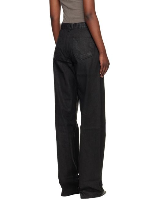 Rick Owens Black Belt Loop Jeans