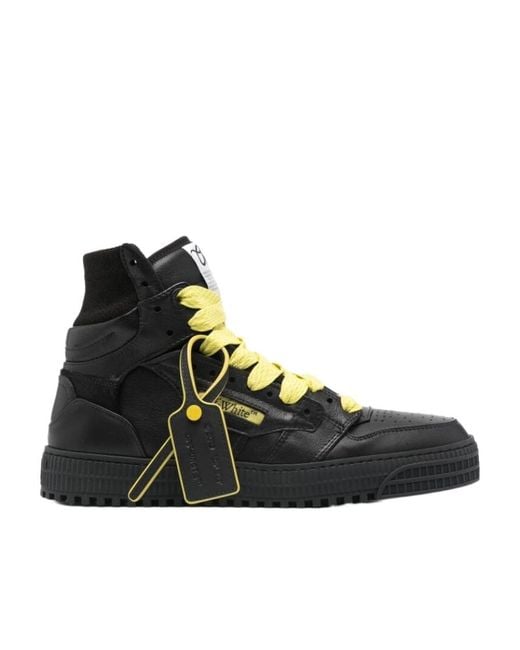 Off-White c/o Virgil Abloh Black 3.0 Off Court Lace-Up Sneakers for men