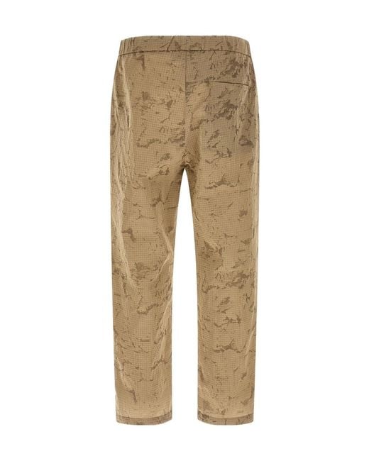Herno Natural Laminar Oversized Camouflage Pants for men