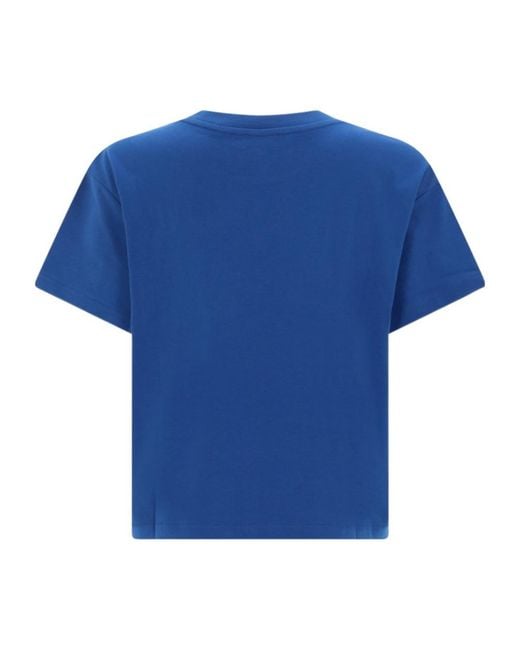 A.P.C. Blue Logo Boxy T-Shirt