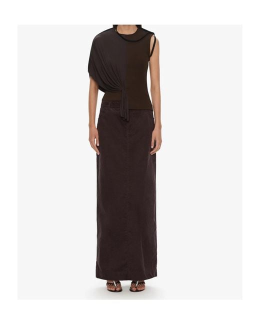 Christopher Esber Black Outline Collision Top