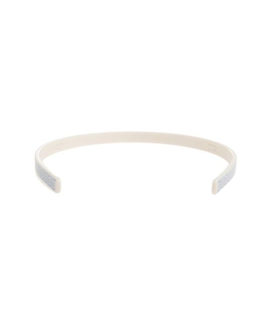 Versace White Plex Headband