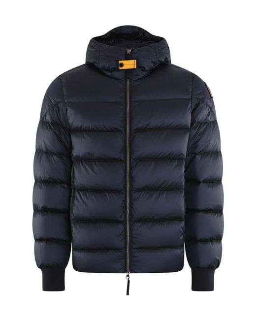 Parajumpers Blue Hooded Cotton Suit for men