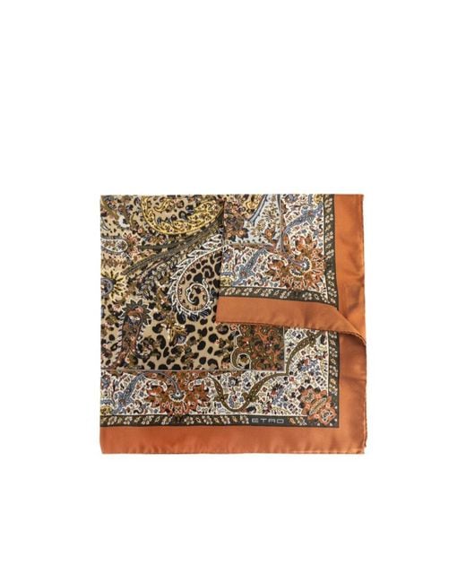 Etro Multicolor Printed Scarf