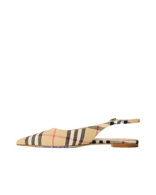 Burberry Metallic Minimalist High Heels