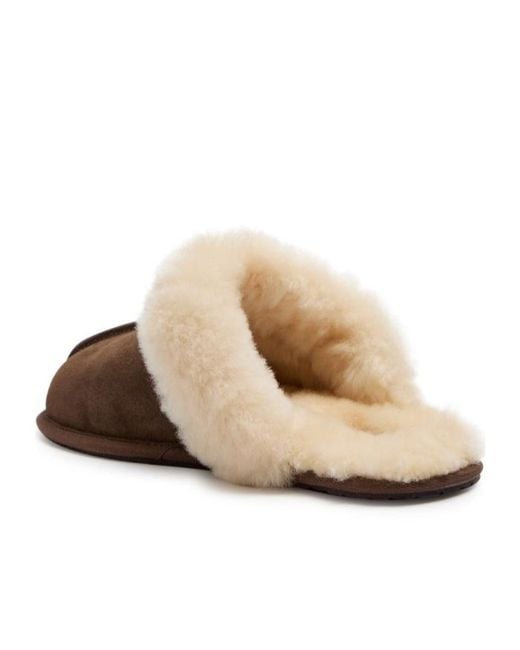 Ugg Brown Scuffette Ii Suede Slippers