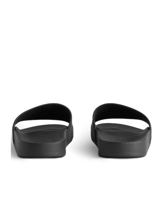 Balenciaga Black X Scholl Pool Slides for men