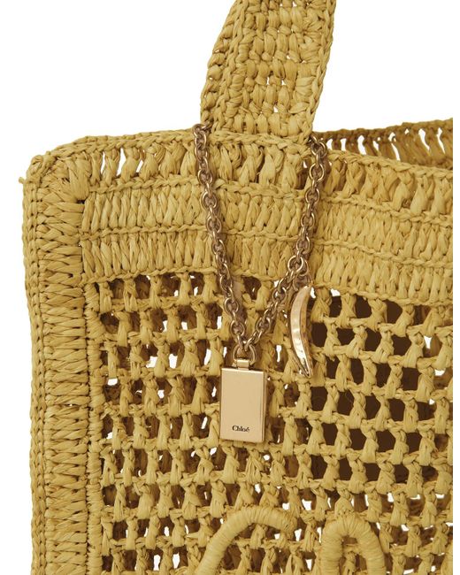 Chloé Yellow Patterned Handbag