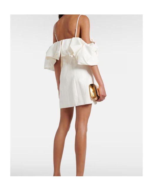 Jonathan Simkhai White Suspender Dress