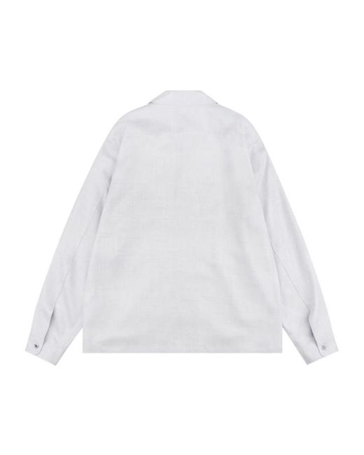 Berluti White Long Sleeve Shirt for men