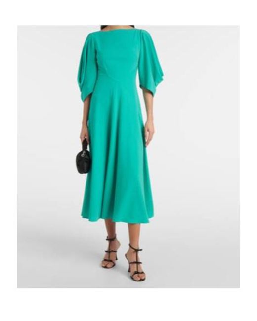 Roksanda Green Leticia Midi Dress