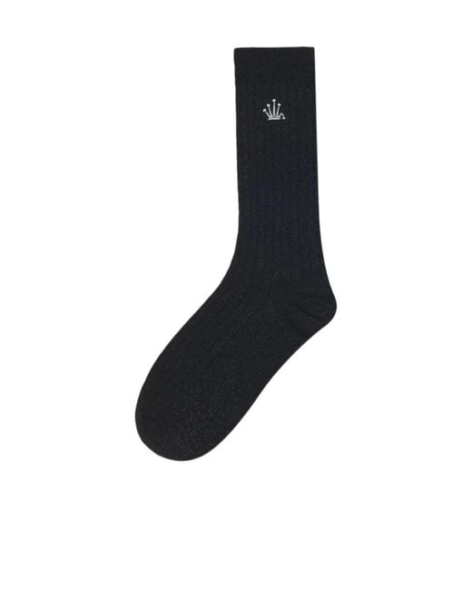 Stussy Black Logo Socks for men
